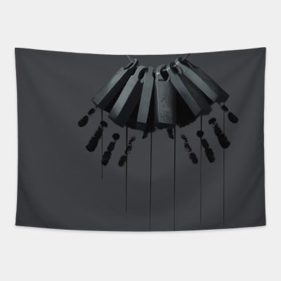 Death Stranding Dog Tags Tapestry Official Death Stranding Merch