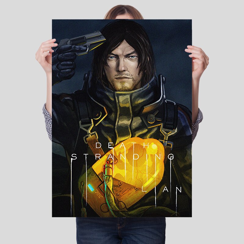 Death Stranding Video Games Canvas Poster Print Posters Canvas Painting Art Home Decoration For Living Room 3 - Death Stranding Merch