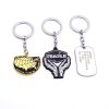 Game Death Stranding Keychain Dog Tag Key Chain Map Keyring Men Keychains Accessories Car Key Ring - Death Stranding Merch