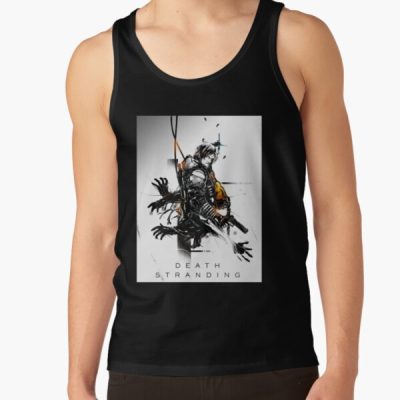 Strong Death Art Stranding Game For Fans Tank Top Official Death Stranding Merch