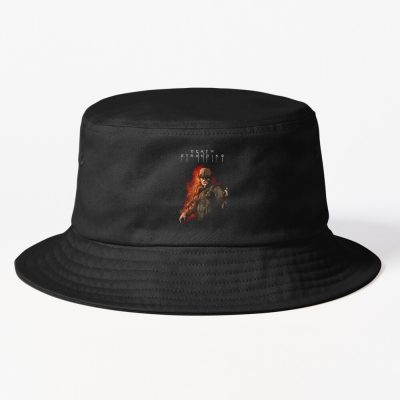 Kojima Death Art Stranding Game For Fans Slim1 Bucket Hat Official Death Stranding Merch