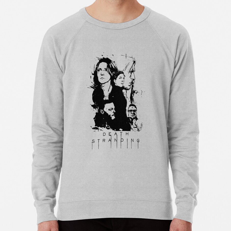 Friends Death Art Stranding Game For Fans Sweatshirt Official Death Stranding Merch