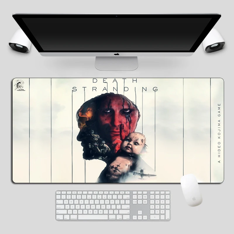 Japan Death Stranding Mouse Pad Gamer Custom Computer New MousePads keyboard pad Mouse Mat Soft Gamer 4 - Death Stranding Merch